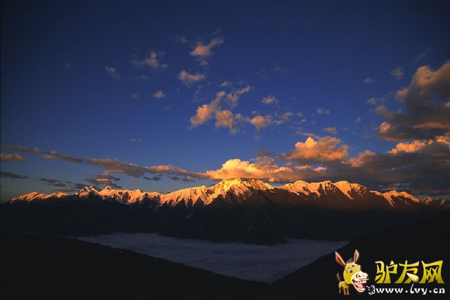 贡嘎山日落.JPG